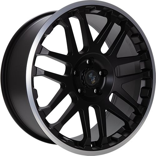 ETABETA COMBAT Black matt lip polished 8.0Jx18 5x120 ET56