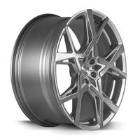 BARRACUDA PROJECT X silver-brushed-surface 10.0Jx22 5x130 ET45