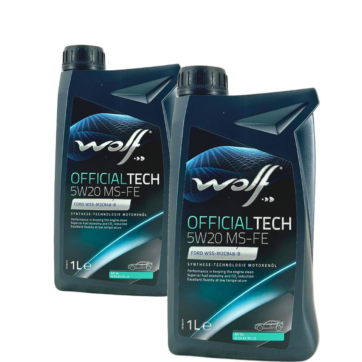 Wolf OfficialTech 5W-20 MS-FE 2x1 Liter