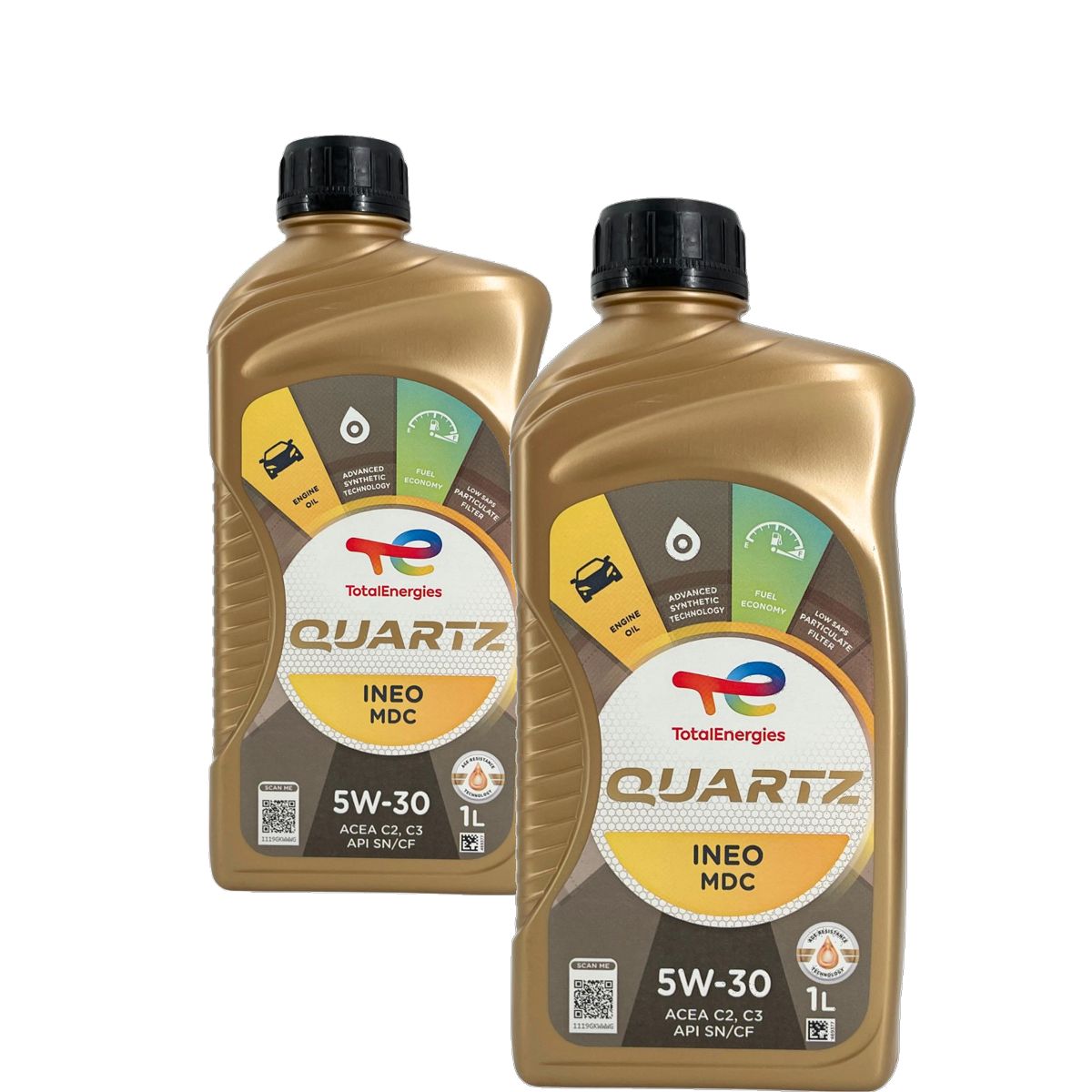 Total Quartz Ineo MDC 5W-30 2x1 Liter