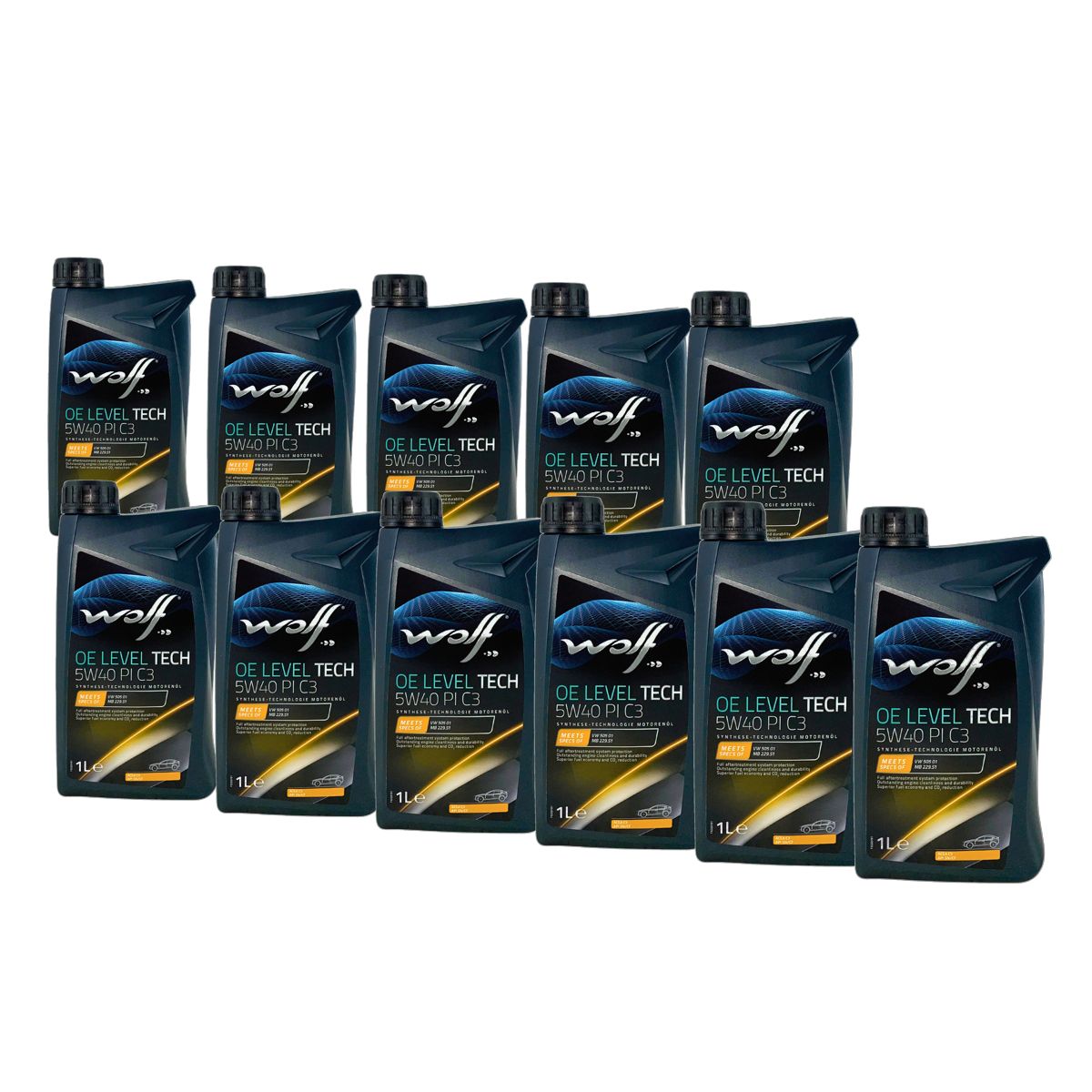 Wolf OE LevelTech 5W-40 PI C3 11x1 Liter