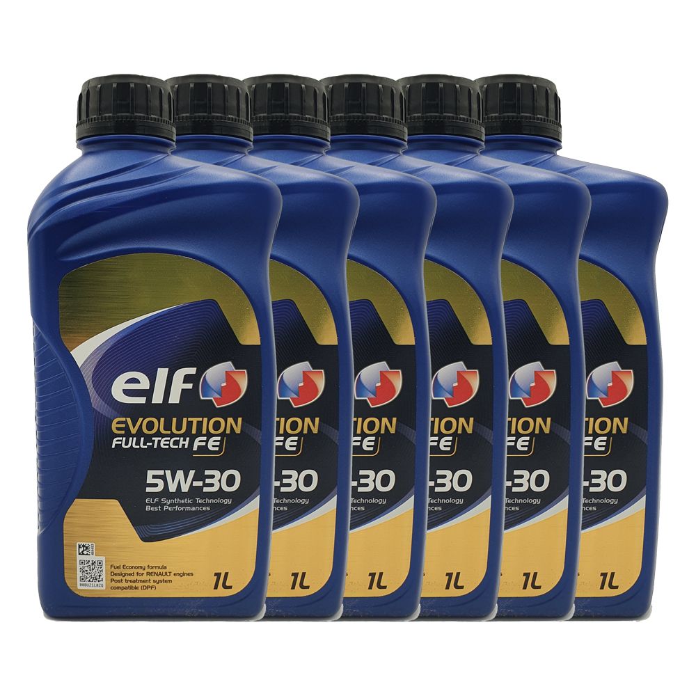 Elf Evolution Fulltech FE 5W-30 6x1 Liter