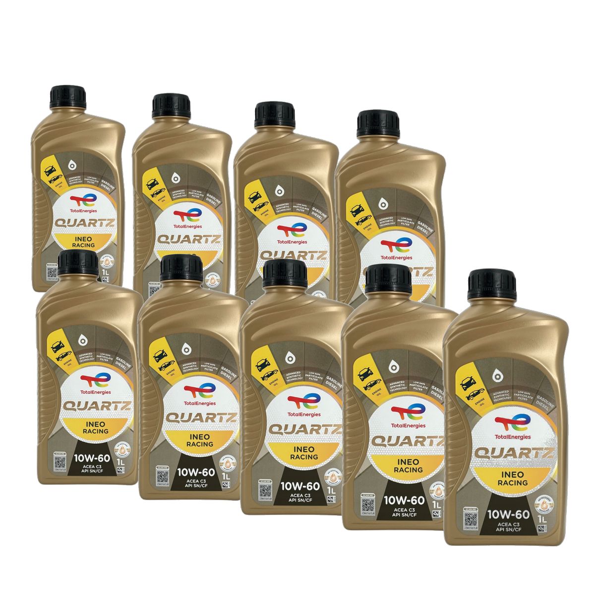 Total Quartz Ineo Racing 10W-60 9x1 Liter
