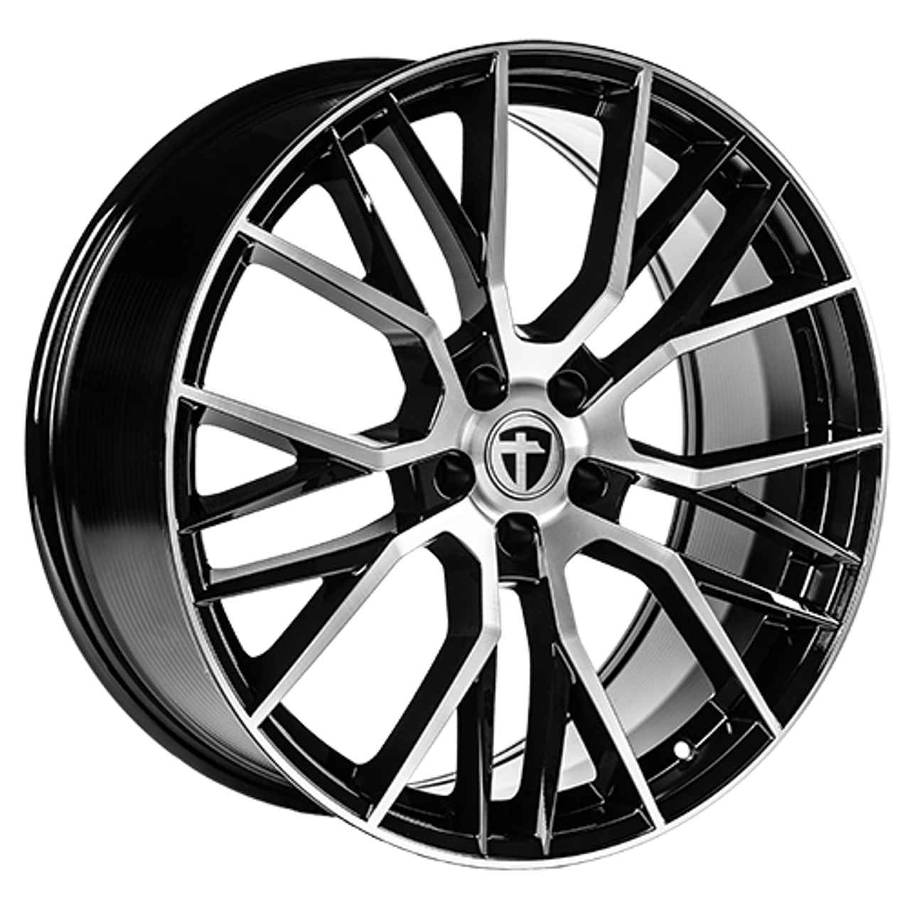 TOMASON TN23 black diamond polished 8.5Jx19 5x112 ET35