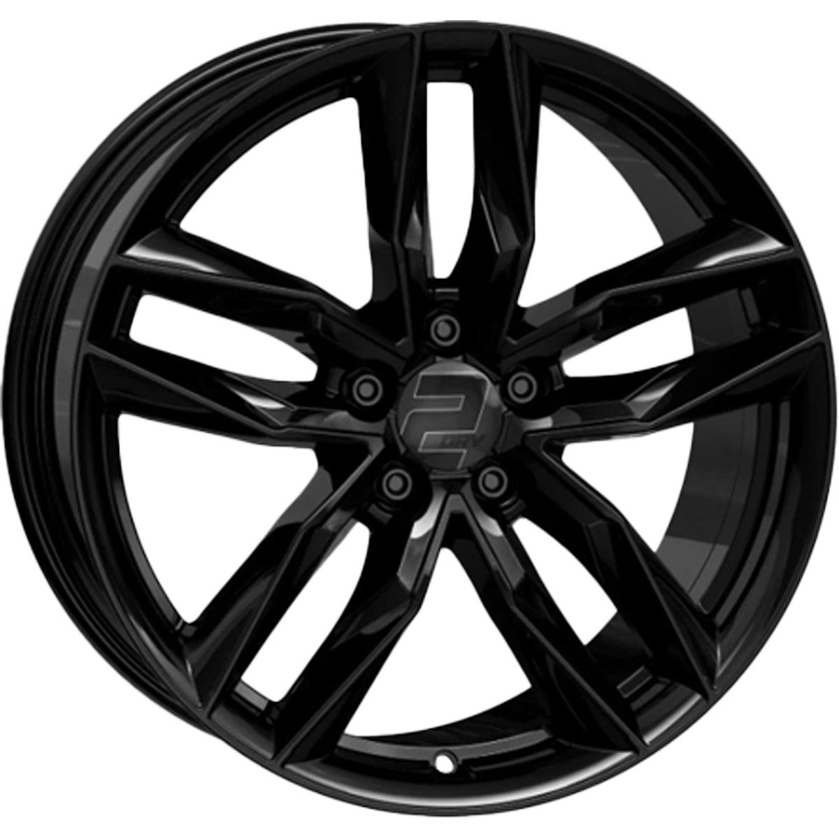 WHEELWORLD-2DRV WH40 black full machined 8.0Jx18 5x112 ET45