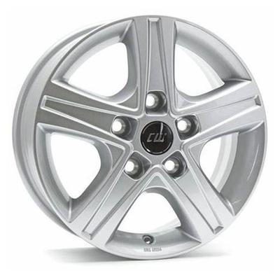 BORBET DESIGN CWD kristallsilber 6.0Jx16 5x118 ET68