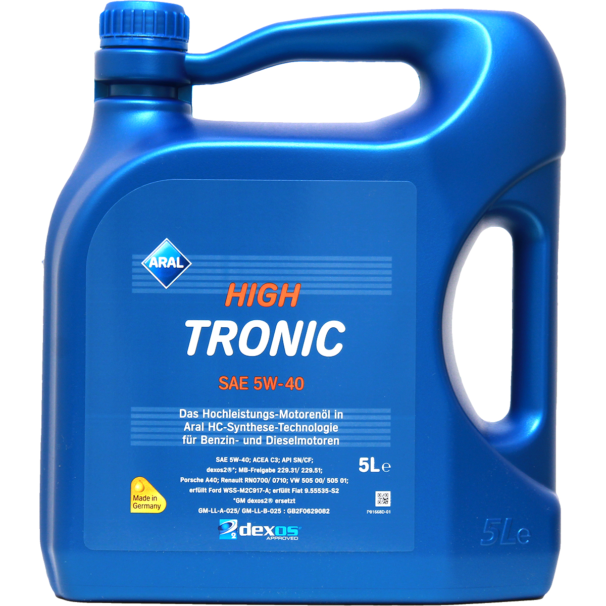 Aral HighTronic 5W-40 2x4+2x5 Liter