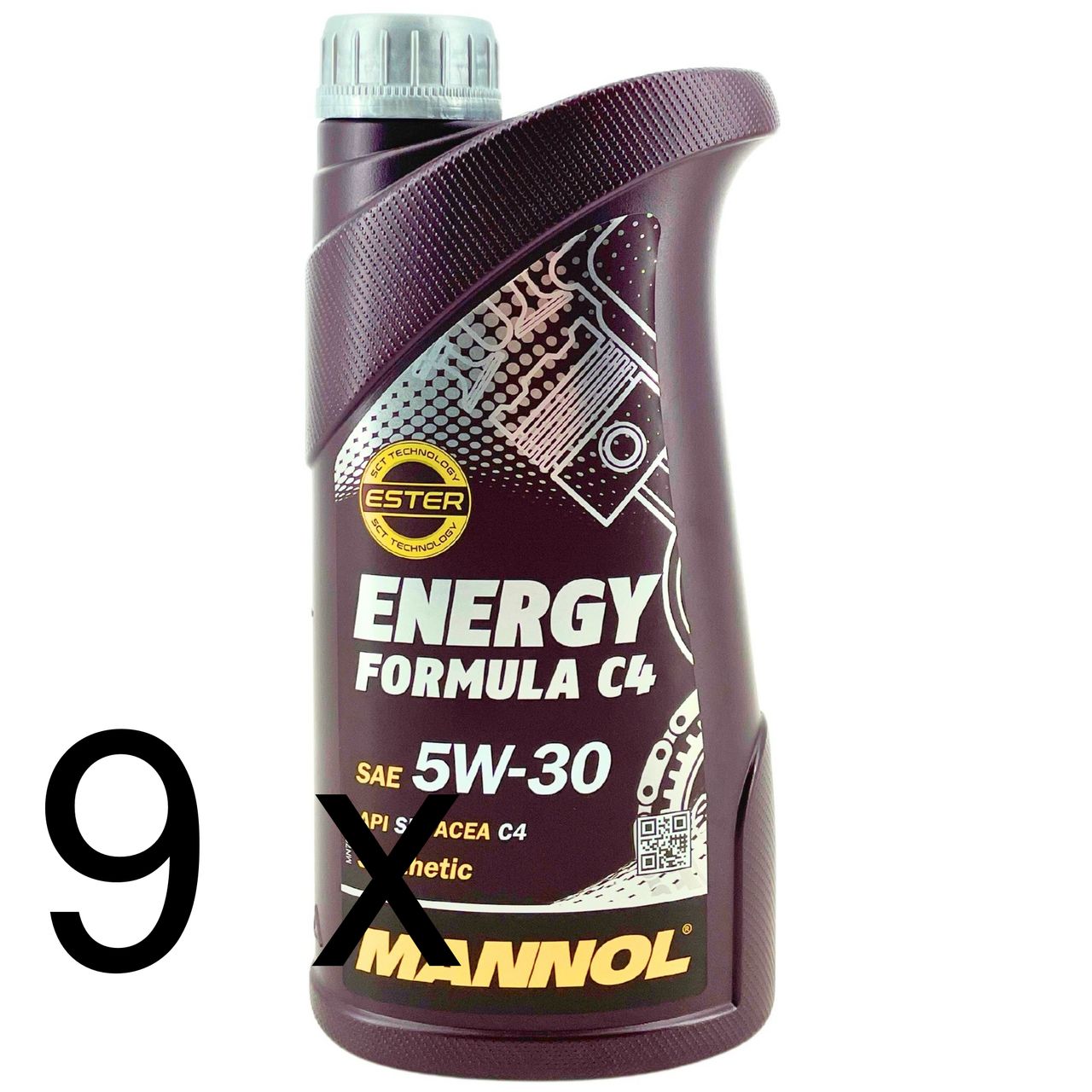 Mannol Energy Formula C4 5W-30 9x1 Liter