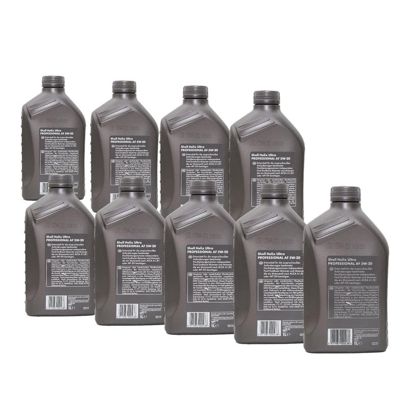 Shell Helix Ultra Professional AF 5W-20 9x1 Liter