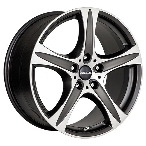 RONAL RONAL R55 SUV mattschwarz-frontkopiert 8.5Jx18 5x120 ET45