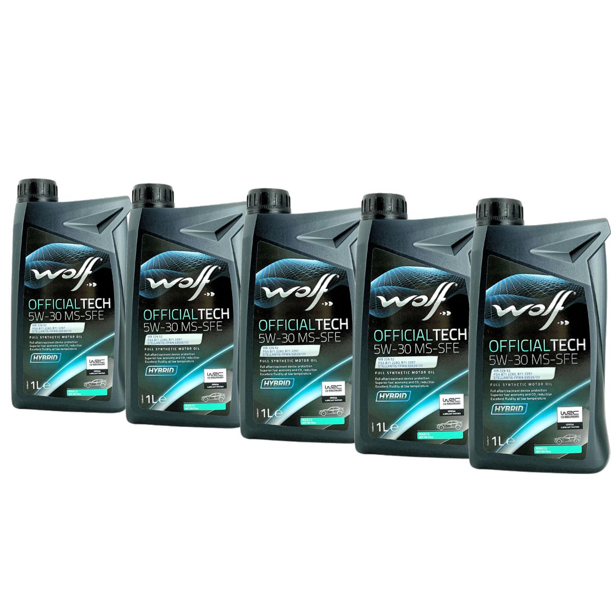 Wolf OfficialTech 5W-30 MS-SFE 5x1 Liter