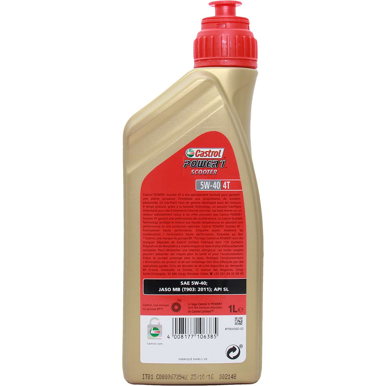 Castrol Power 1 Scooter 4T 5W-40 1 Liter