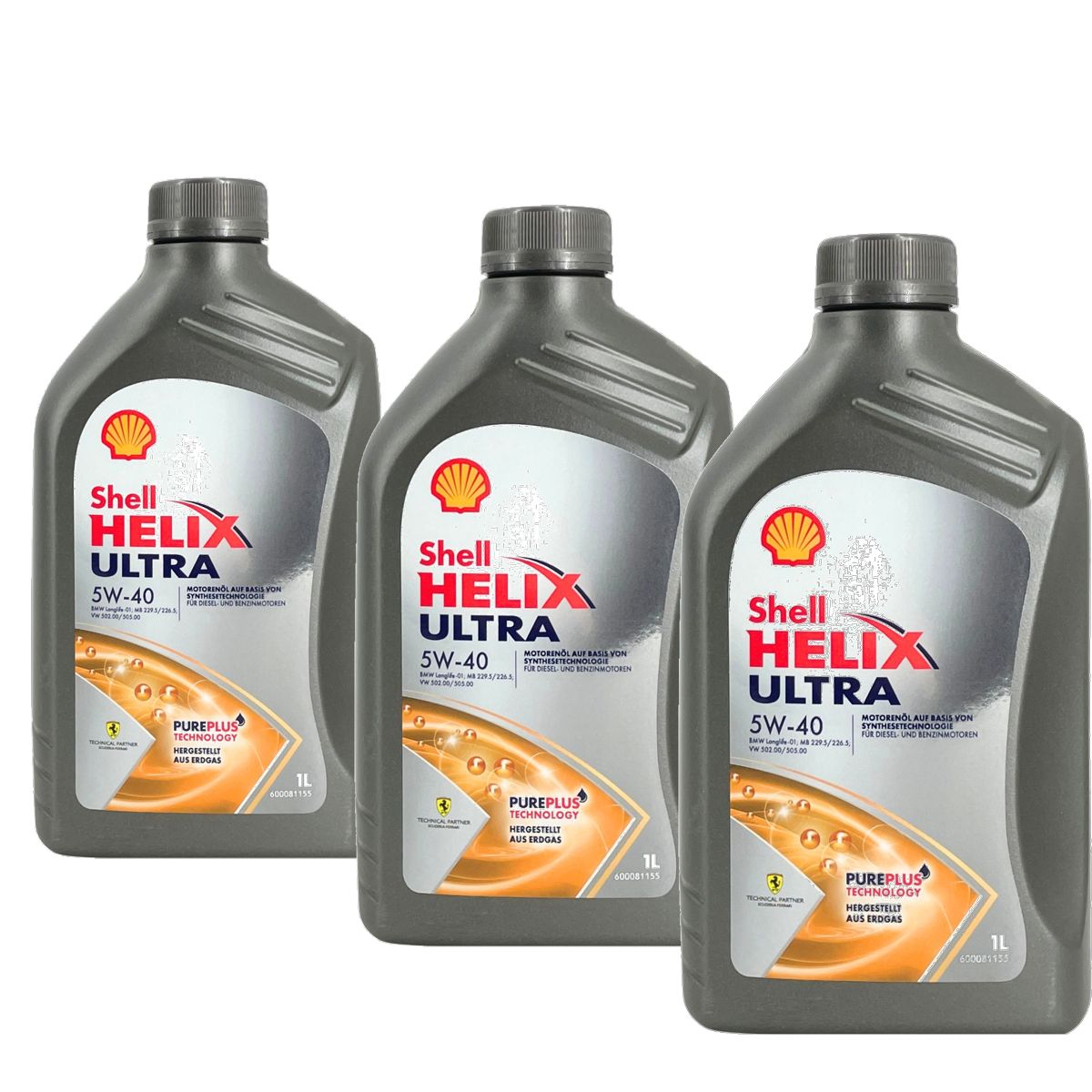 Shell Helix Ultra 5W-40 3x1 Liter