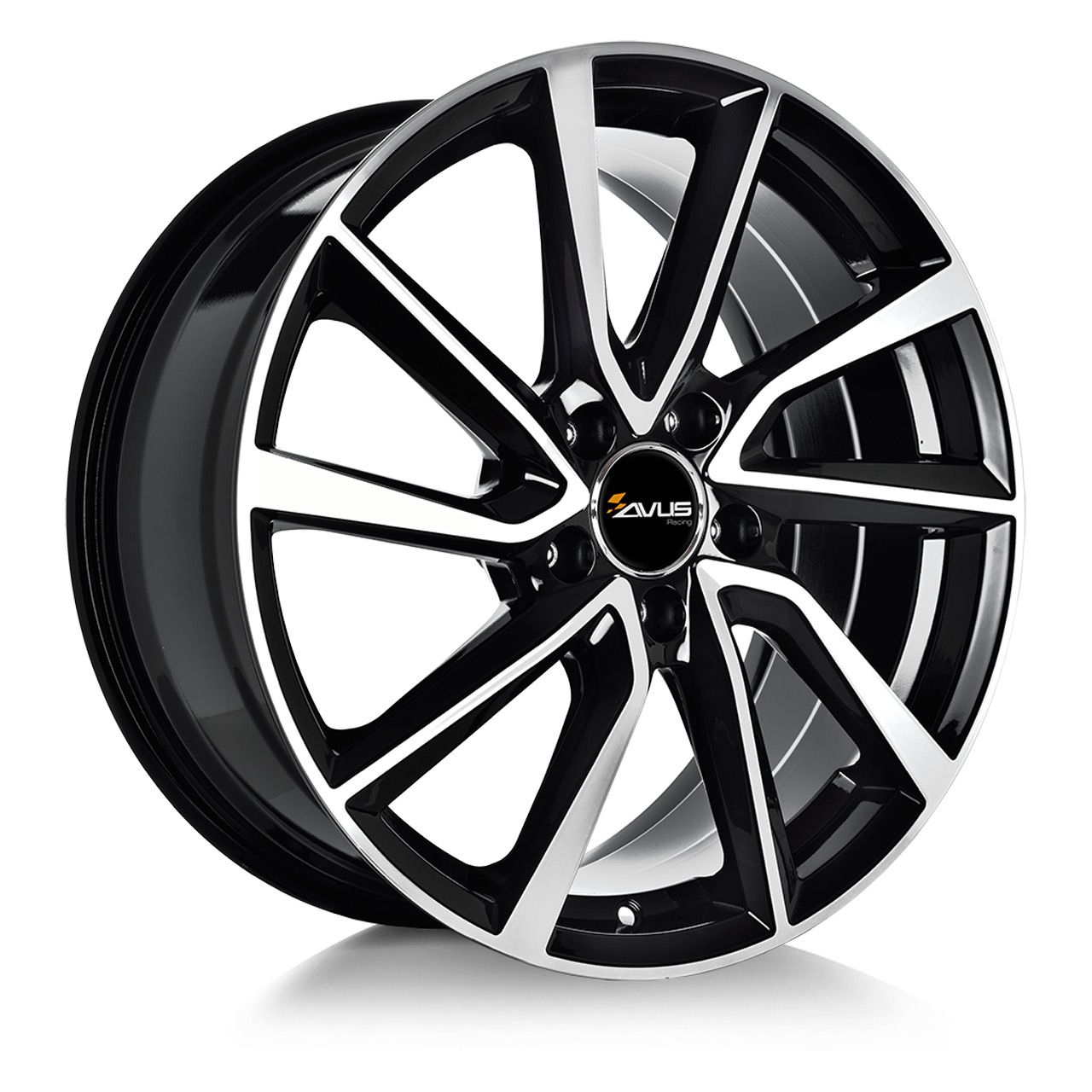 AVUS RACING AC-518 black polished 9.0Jx20 5x120 ET45