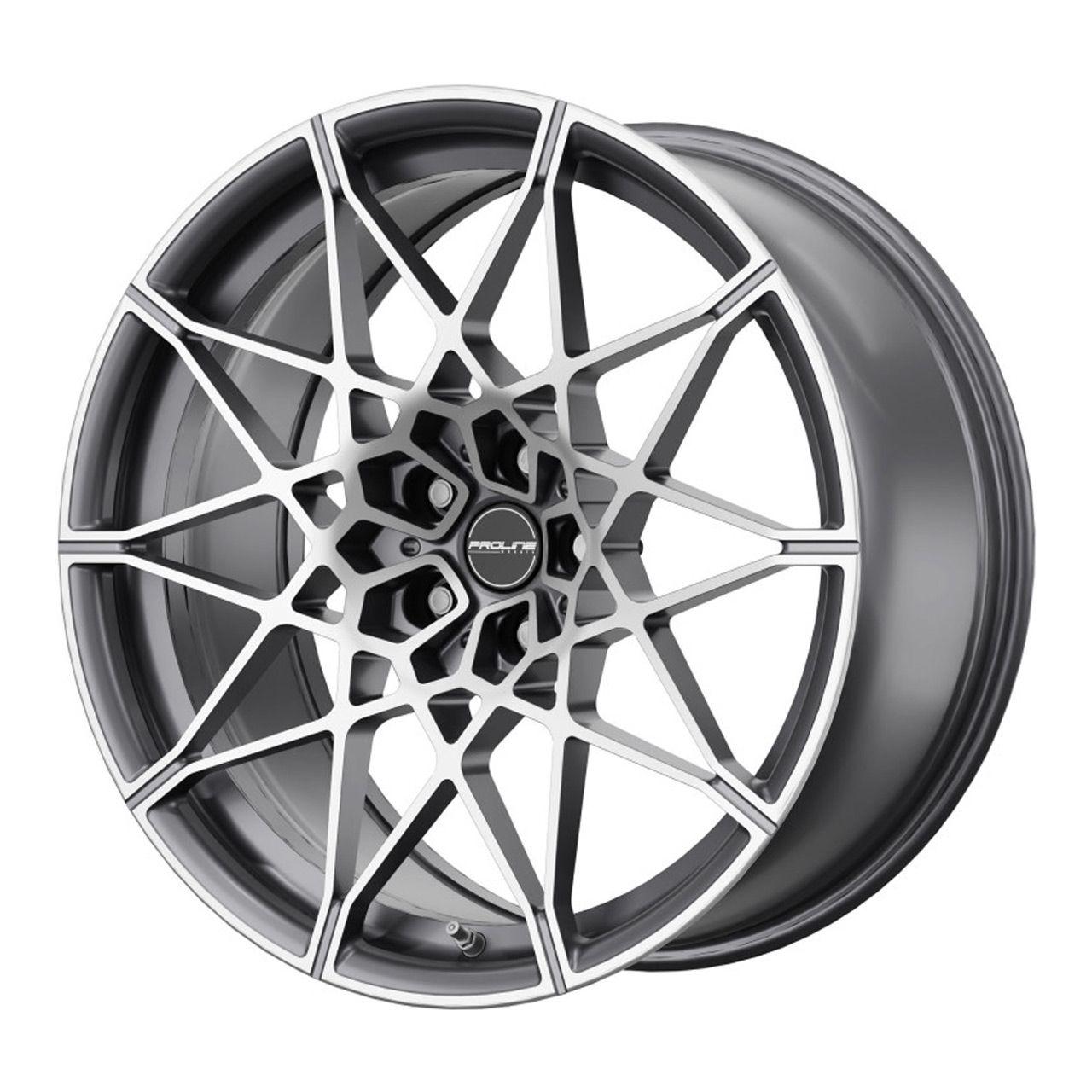 PROLINE PFM FORGED matt grey polished 10.5Jx21 5x112 ET20