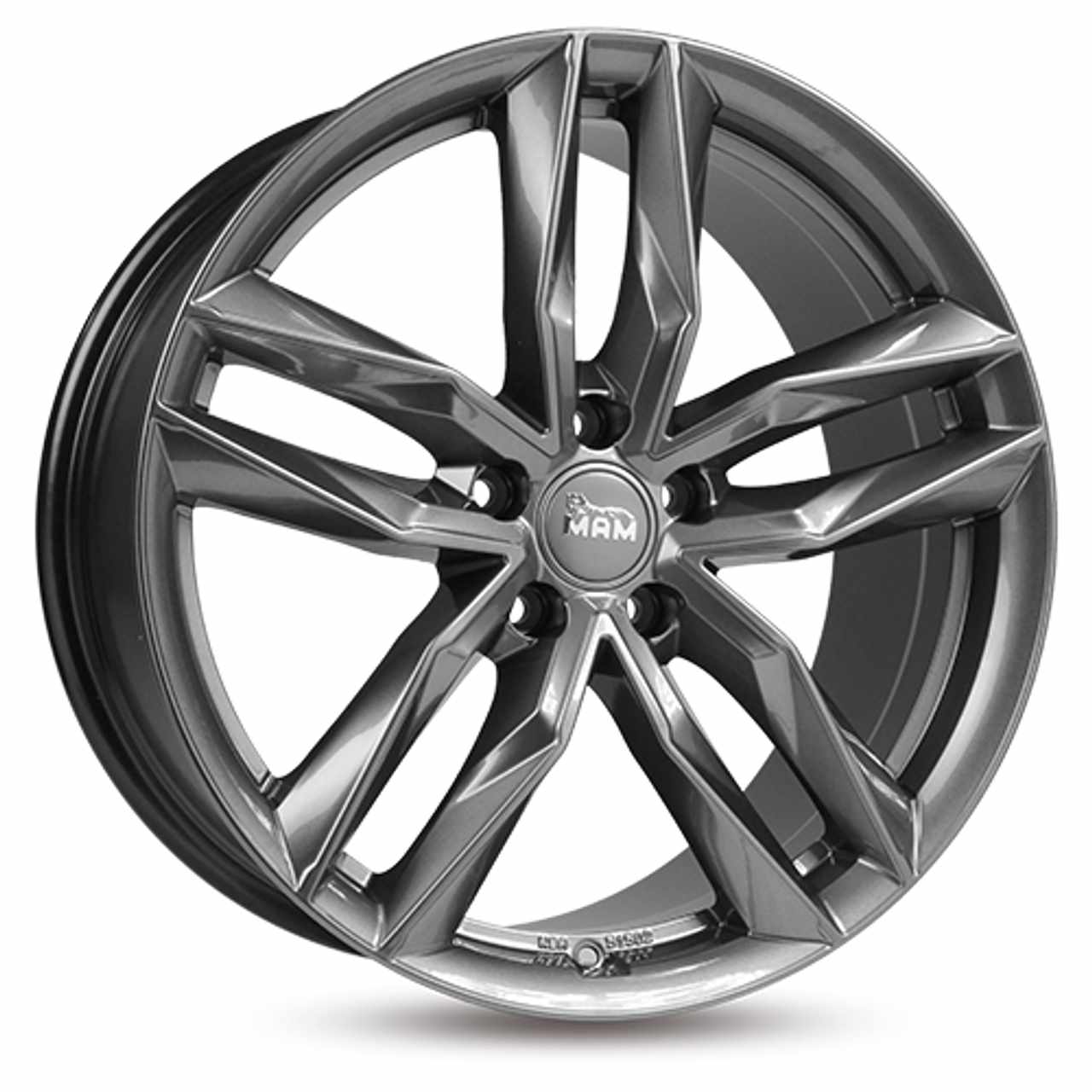 MAM MAM RS3 palladium painted 8.0Jx18 5x108 ET45