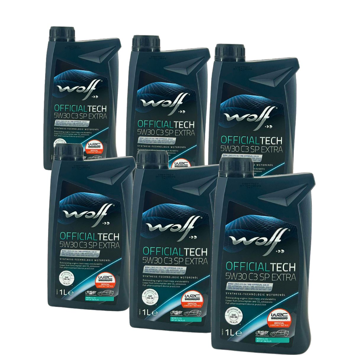 Wolf OfficialTech 5W-30 C3 SP Extra 6x1 Liter