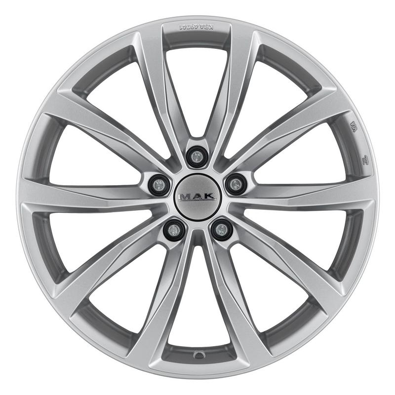 MAK WOLF silber 6.5Jx16 5x108 ET45