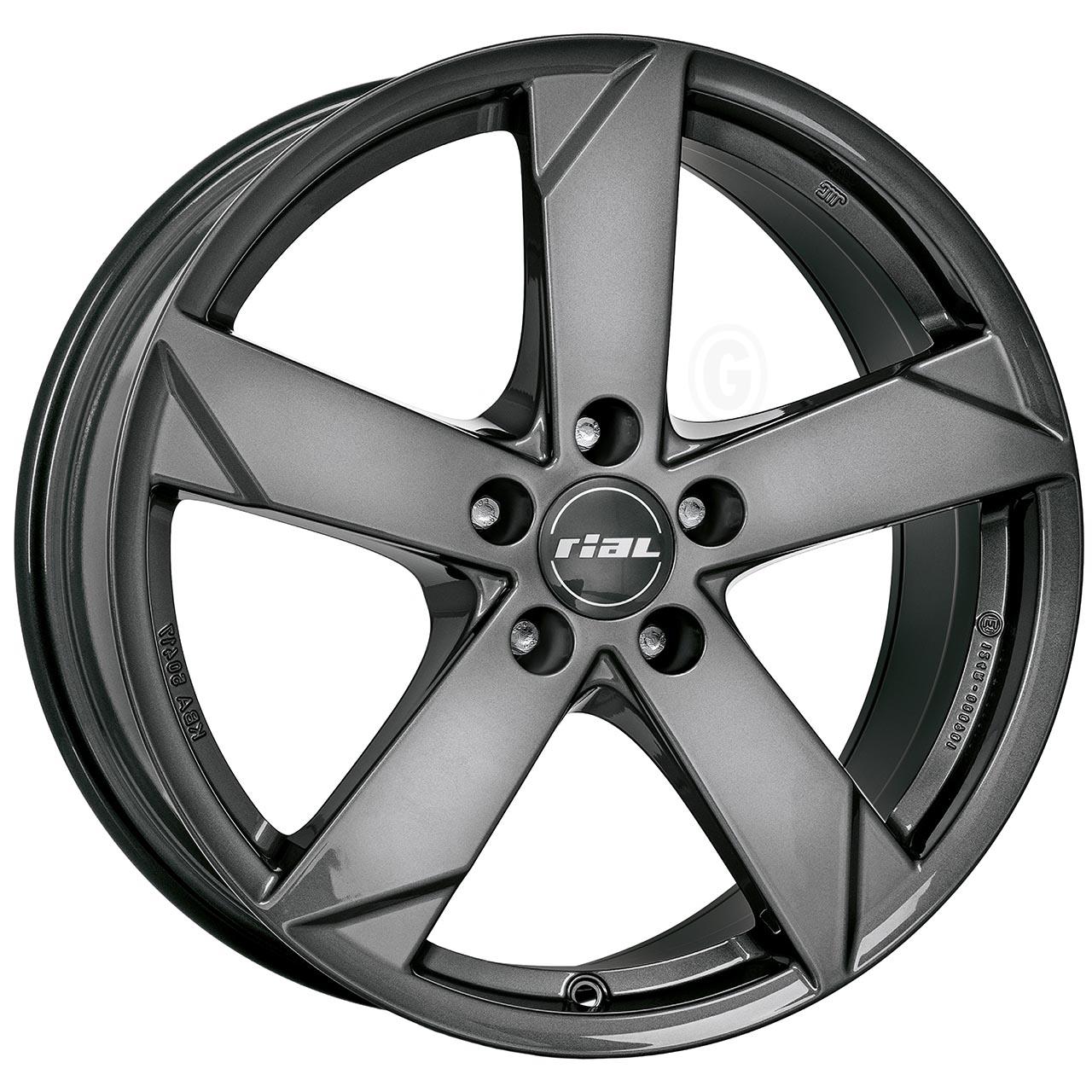 RIAL KODIAK 5-LOCH graphit 7.5Jx18 5x114.3 ET45