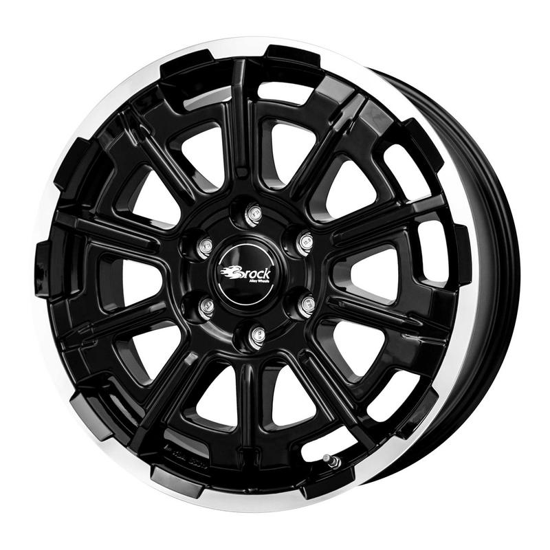 BROCK B45-5L schwarz glanz voll-poliert (sgvp) 8.0Jx20 5x120 ET39.5