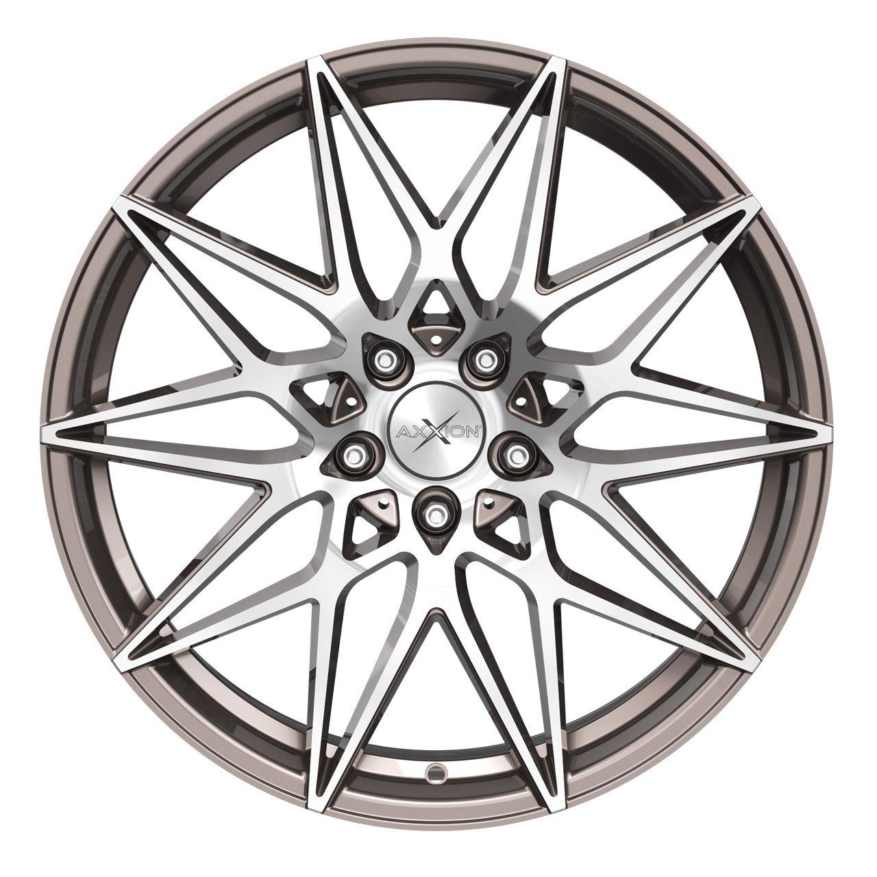 AXXION AX9 platinum grey full machined 8.5Jx19 5x114 ET45
