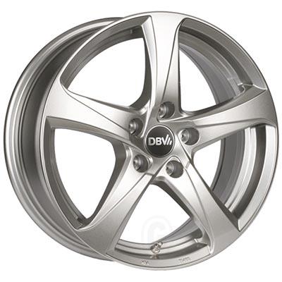 DBV 5SP 001 shadow silber 6.0Jx15 4x100 ET38