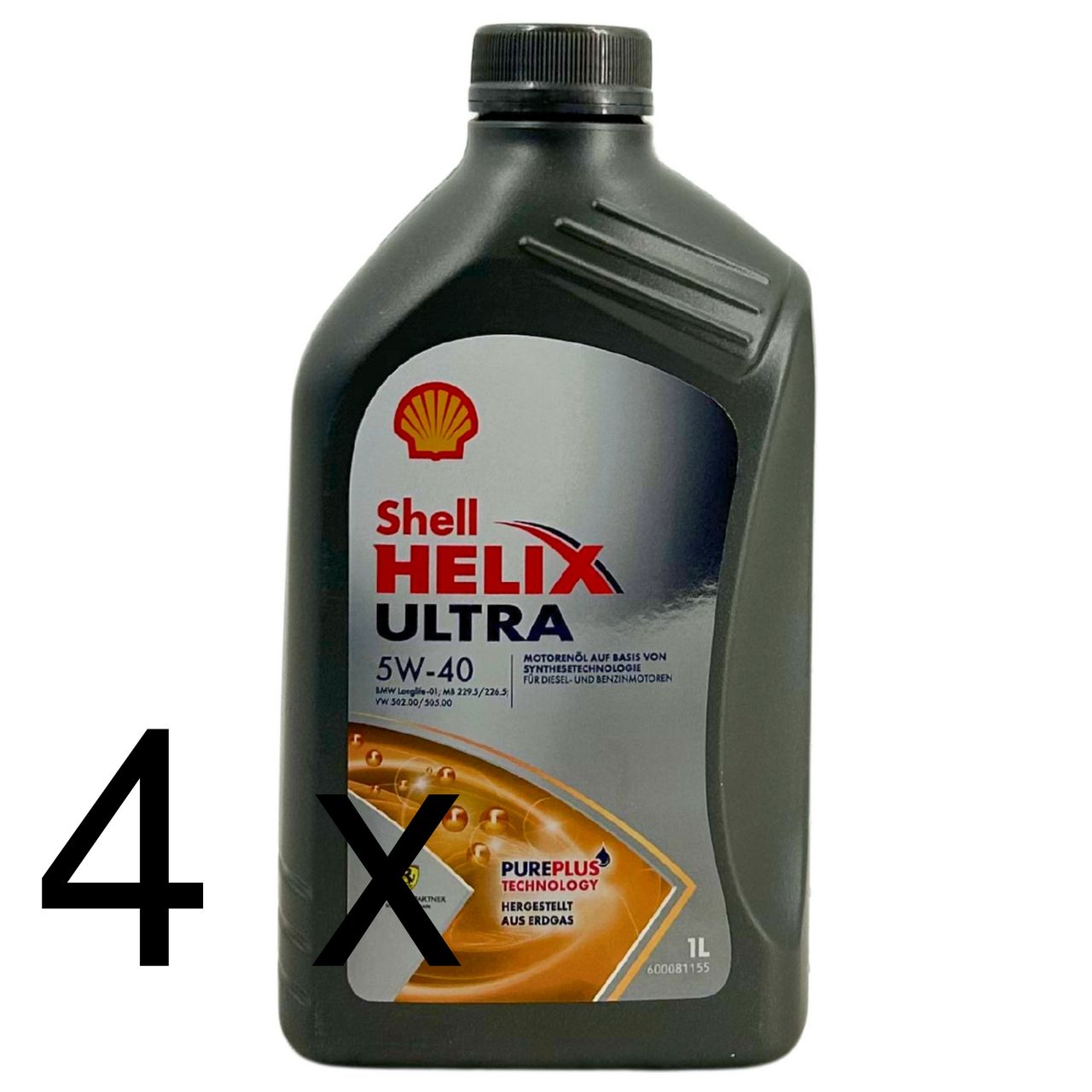 Shell Helix Ultra 5W-40 4x1 Liter