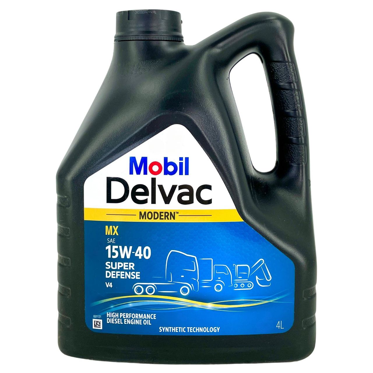 Mobil Delvac Modern MX 15W-40 Super Defense V4 4 Liter