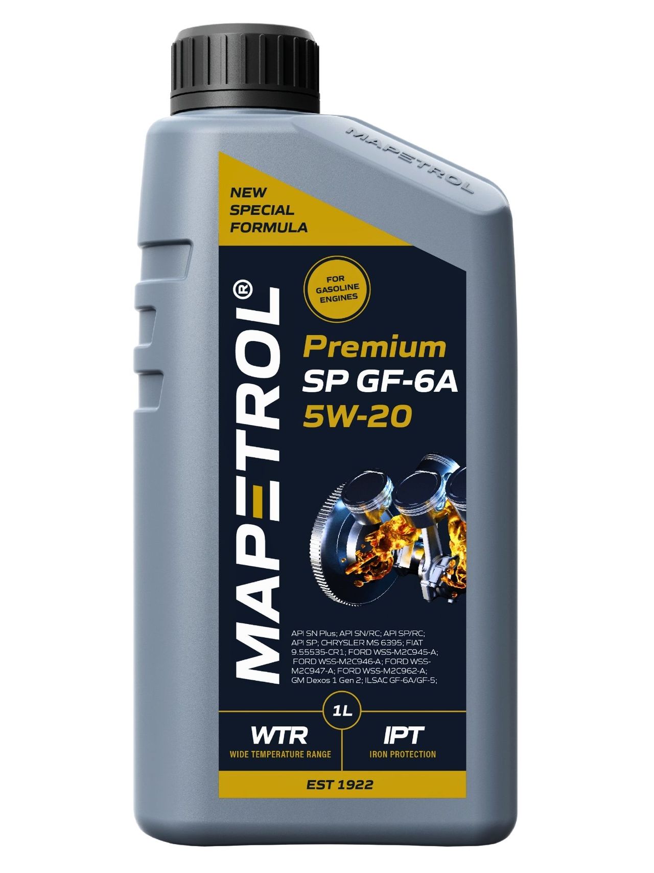 Mapetrol Premium SP GF-6A 5W-20 1 Liter Mapetrol Premium SP GF-6A 5W-20 1 Liter