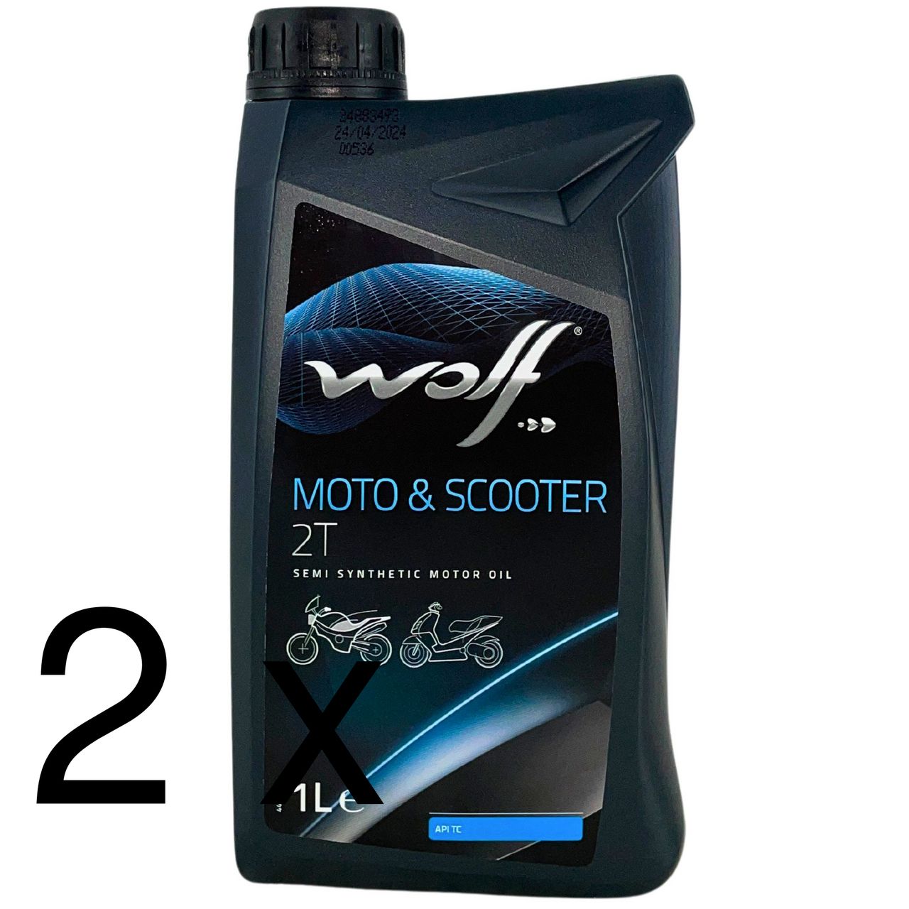Wolf Moto & Scooter 2T 2x1 Liter