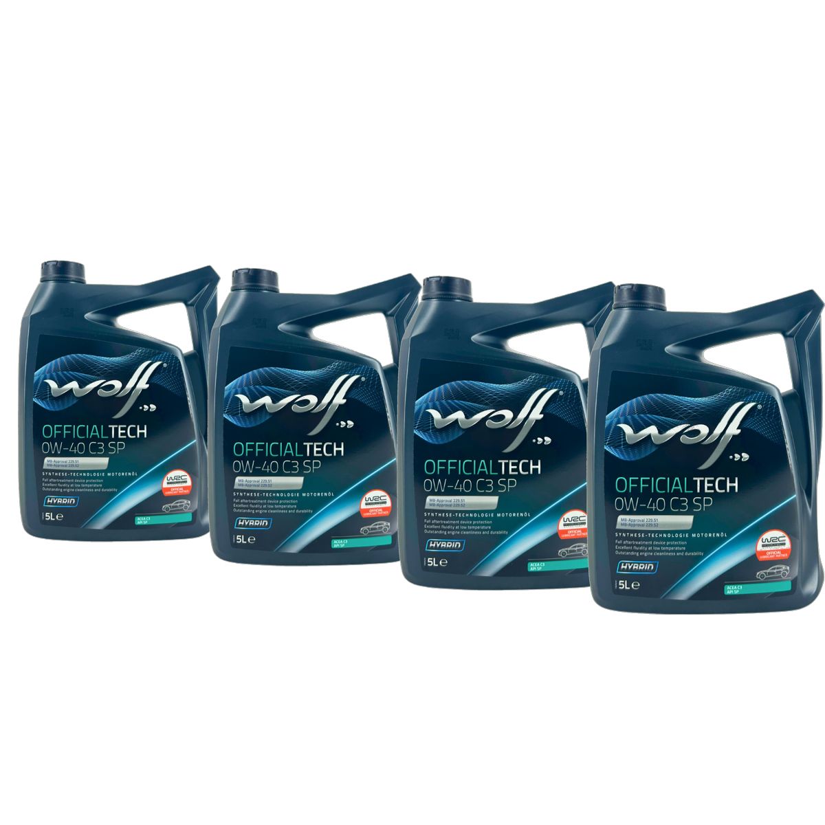 Wolf OfficialTech 0W-40 C3 SP 4x5 Liter