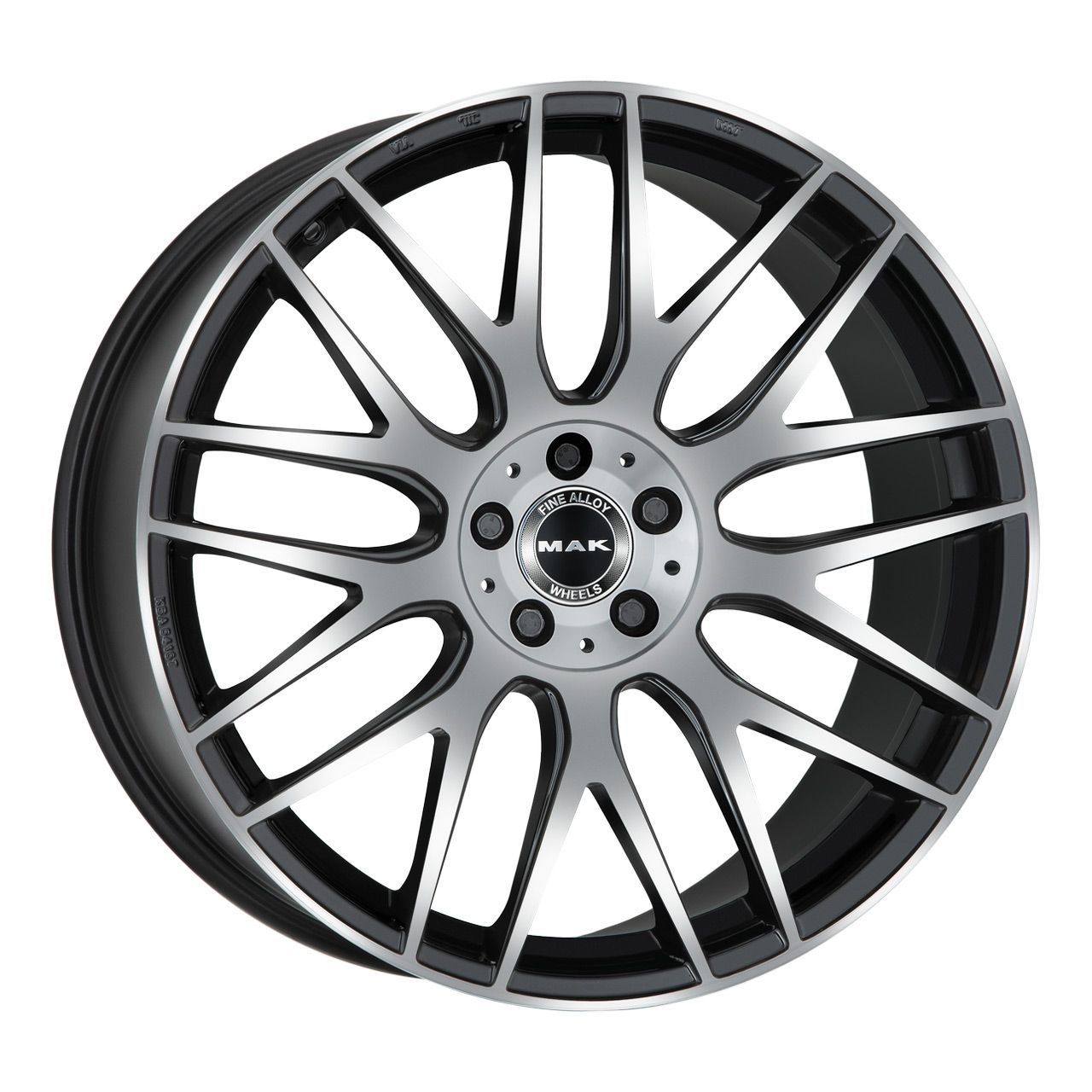 MAK ARROW gloss black mirror 9.0Jx18 5x112 ET42