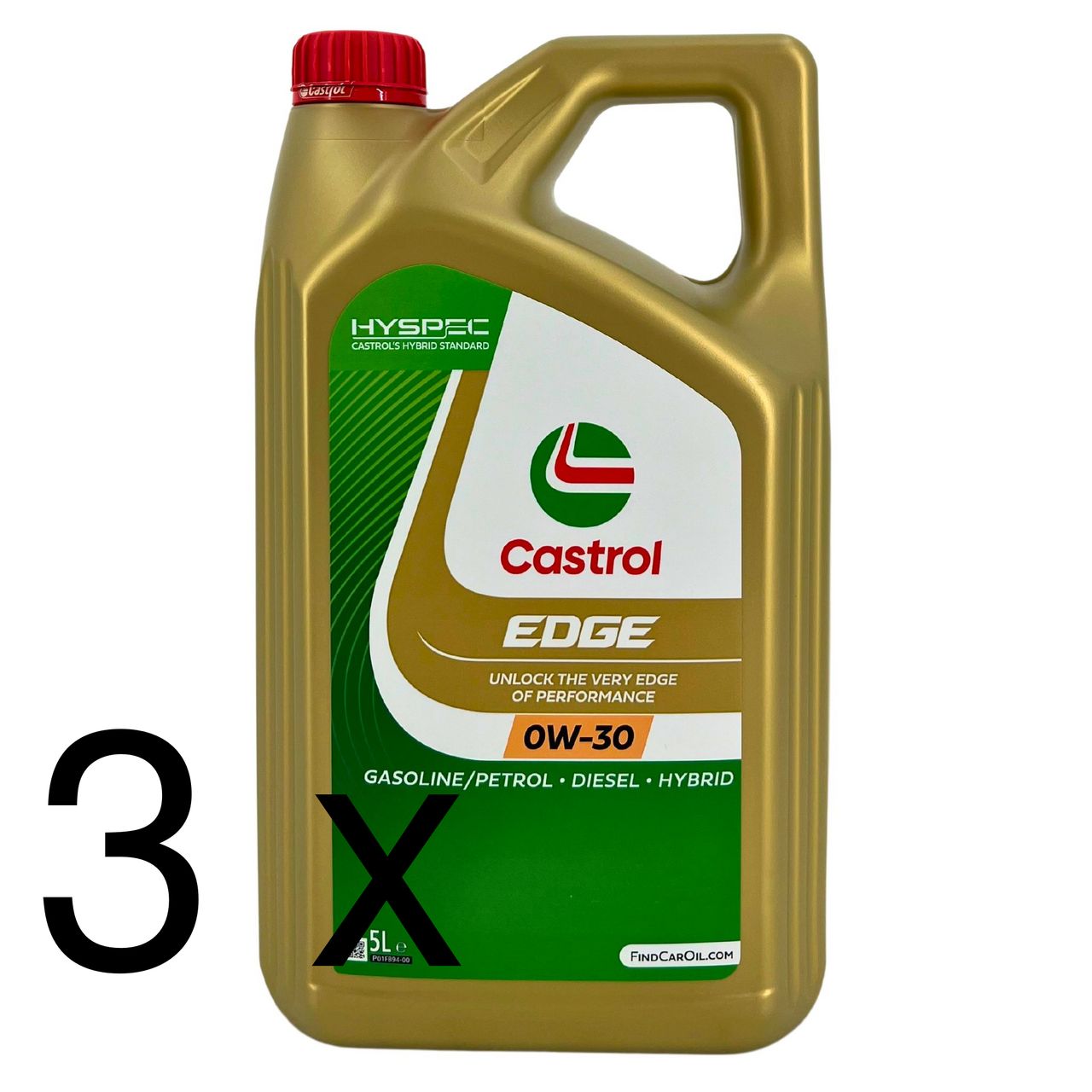 Castrol Edge 0W-30 3x5 Liter