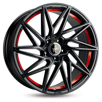 KESKIN WHEELS KT20 FUTURE matt black red inside 8.5Jx19 5x112 ET45