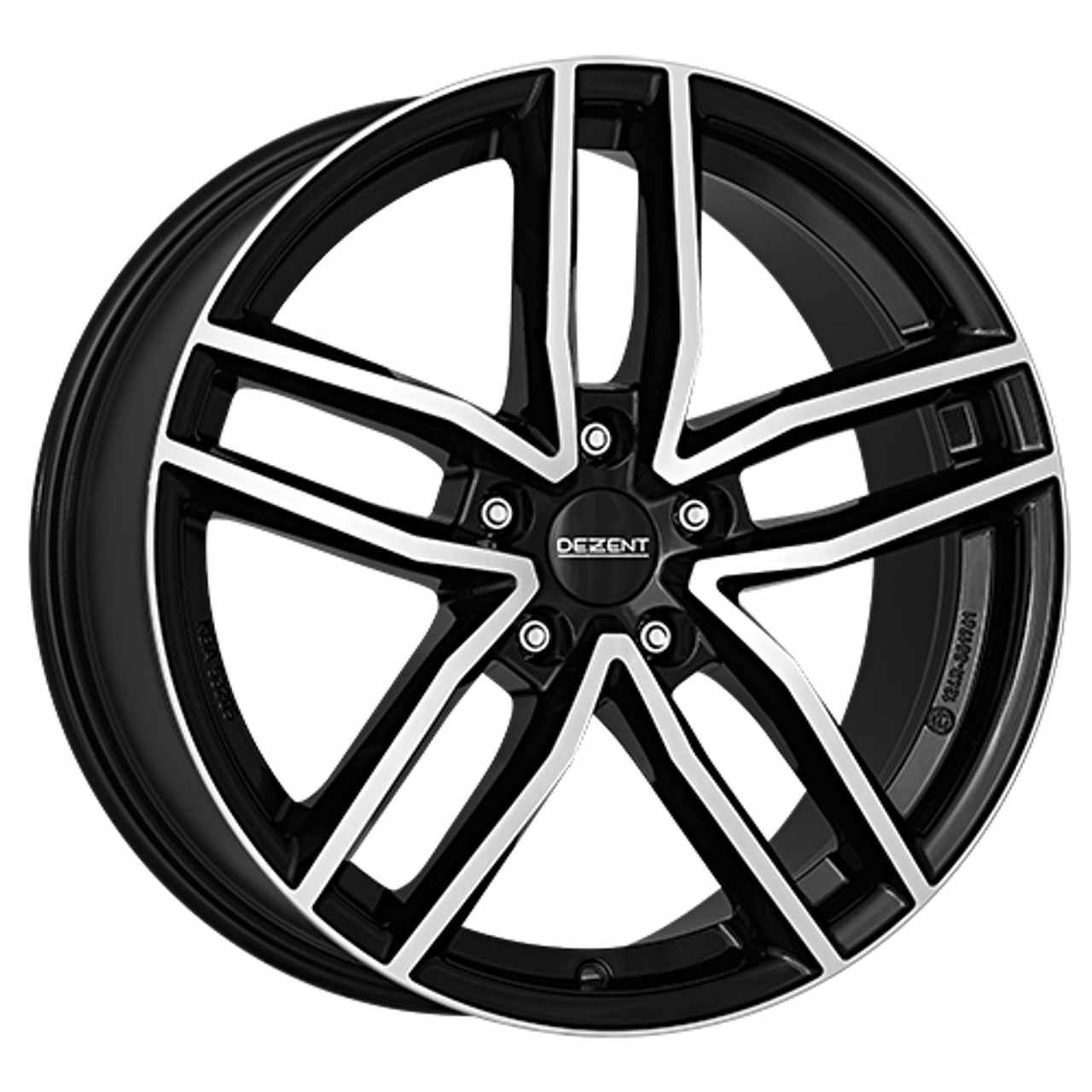 DEZENT DEZENT TR DARK black/polished 8.5Jx18 5x112 ET56