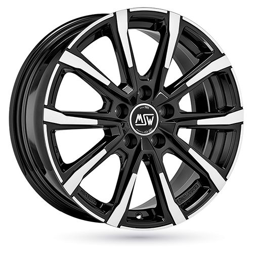 MSW (OZ) MSW 79 gloss black full polished 7.0Jx17 5x108 ET47.5