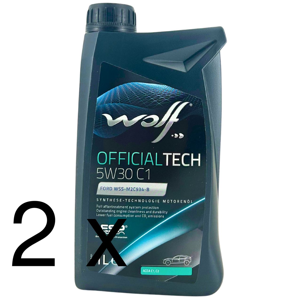 Wolf OfficialTech 5W-30 C1 2x1 Liter
