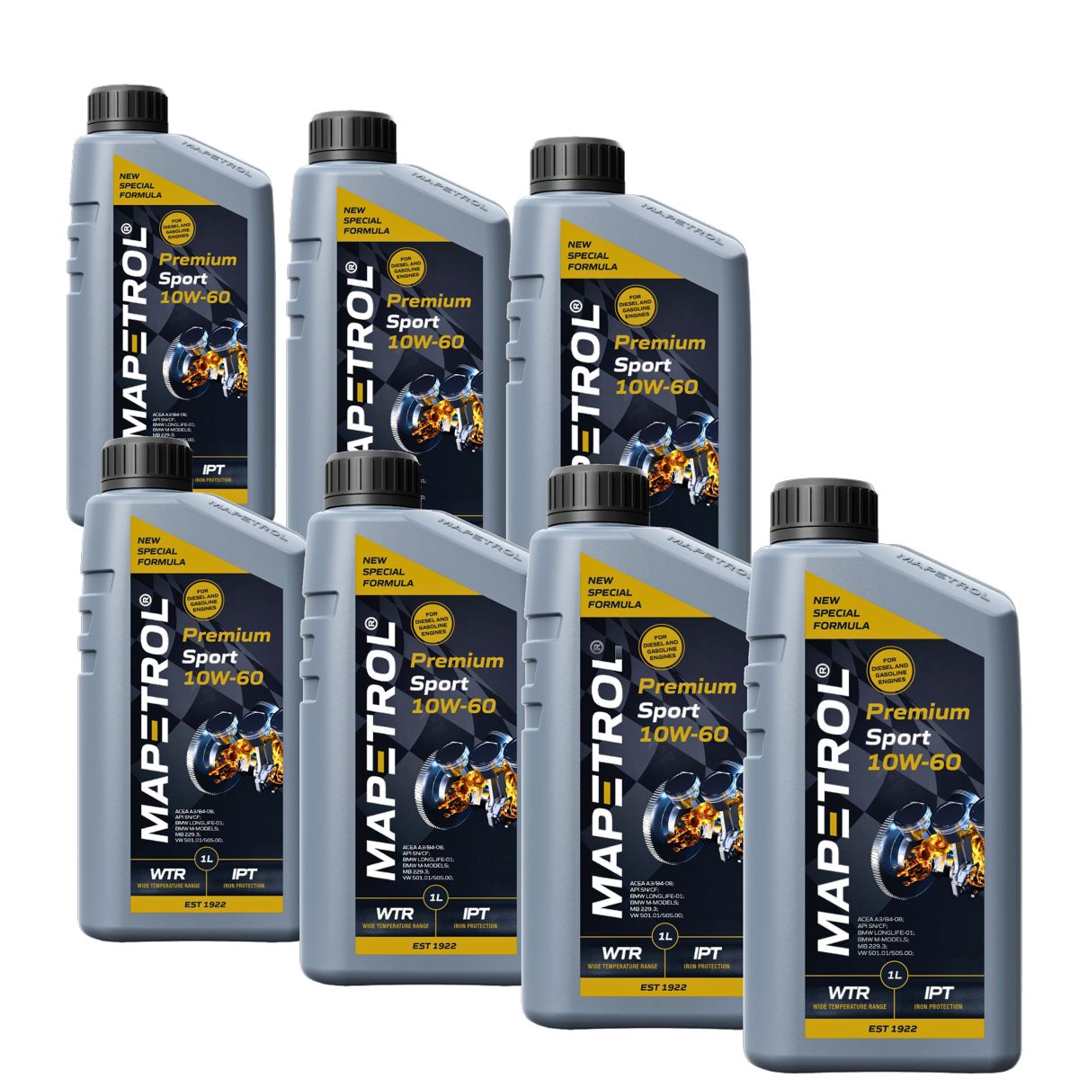 Mapetrol Premium Sport 10W-60 7x1 Liter