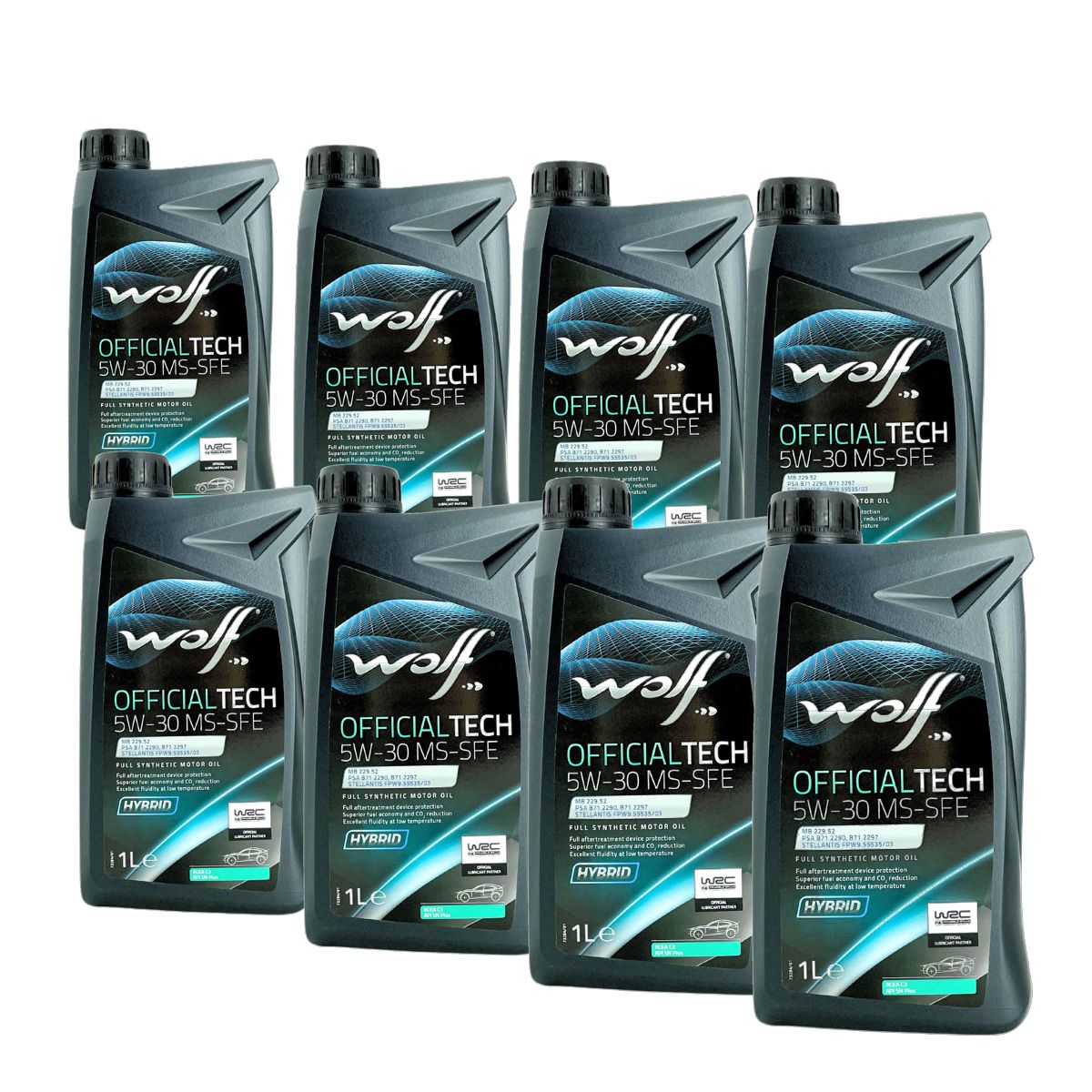 Wolf OfficialTech 5W-30 MS-SFE 8x1 Liter