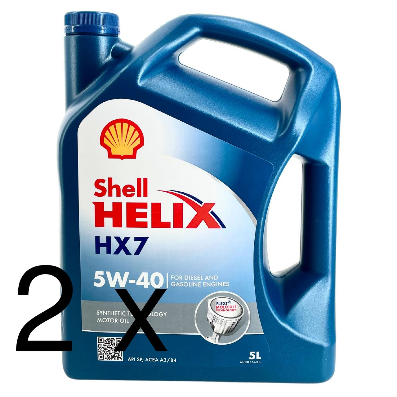 Shell Helix HX7 5W-40 2x5 Liter