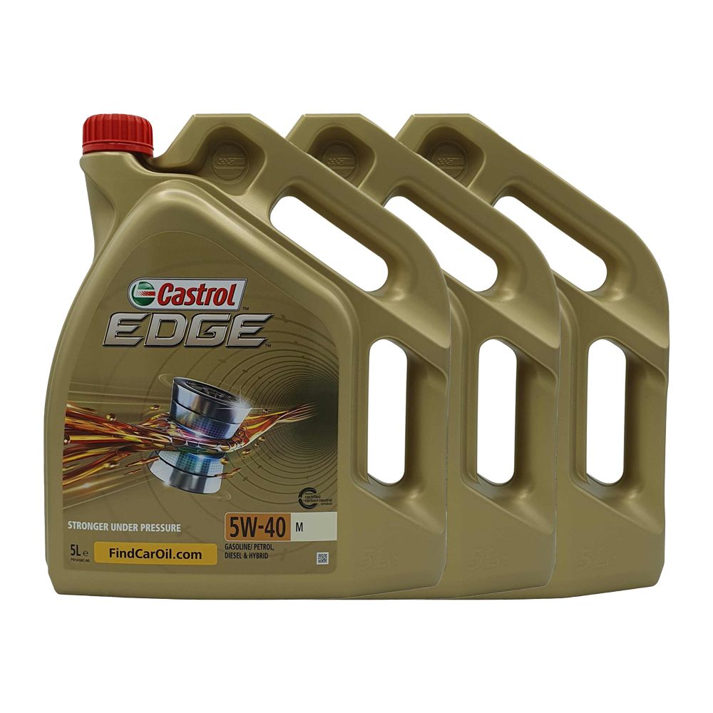 Castrol Edge 5W-40 M 3x5 Liter