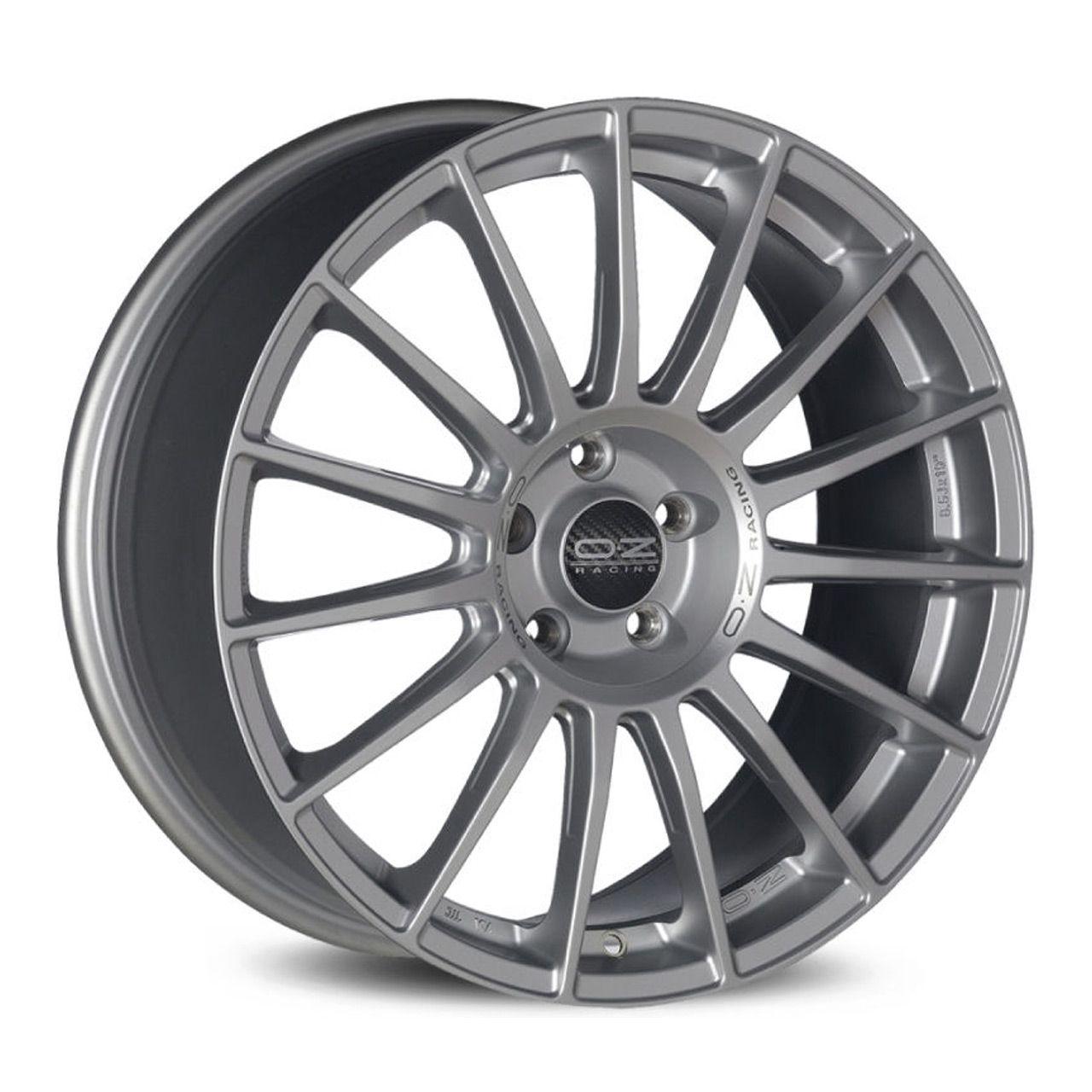 OZ SUPERTURISMO LM matt race silver 7.0Jx17 4x100 ET42