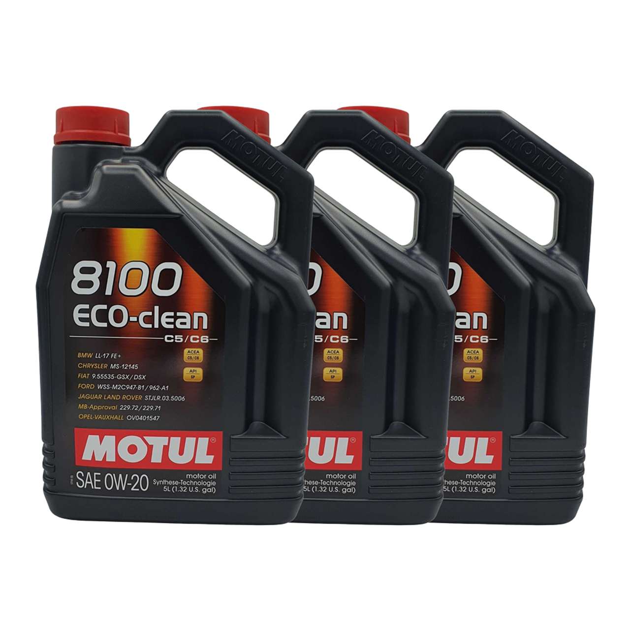 Motul 8100 Eco-clean 0W-20 3x5 Liter