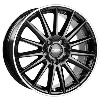 CMS C23-DRB diamond rim black 9.0Jx19 5x112 ET30