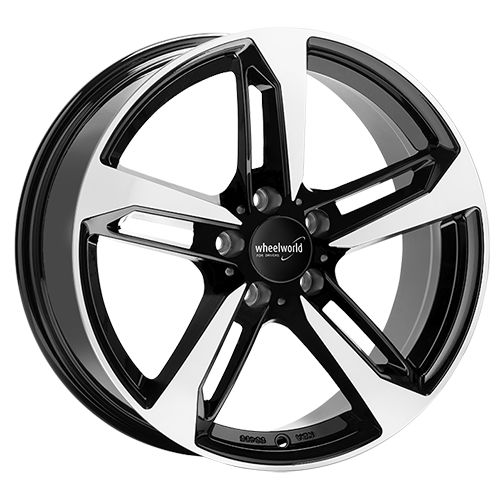 WHEELWORLD-2DRV WH36 black full machined 8.5Jx19 5x112 ET30