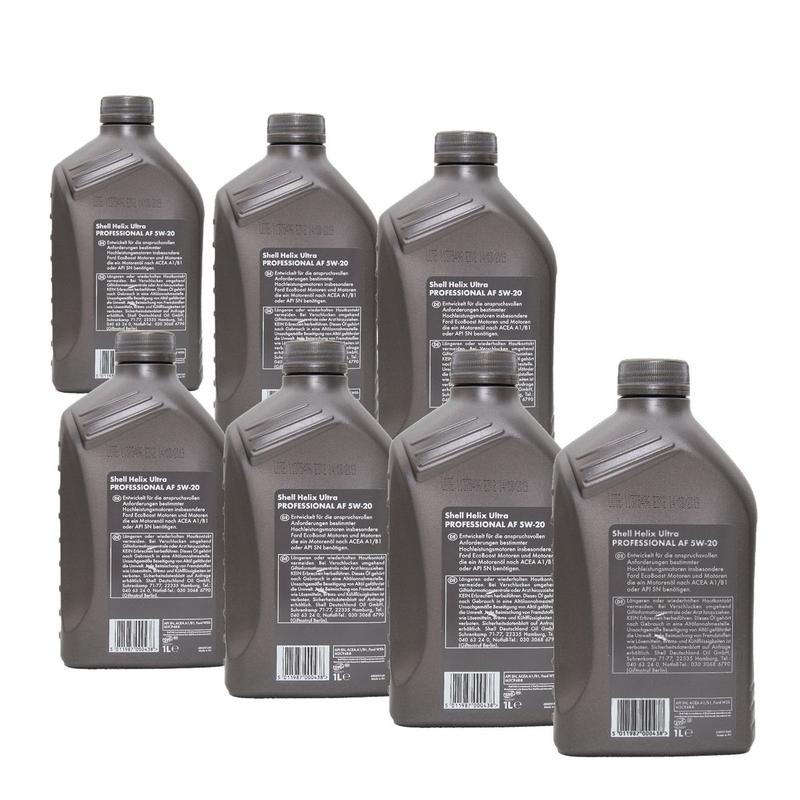 Shell Helix Ultra Professional AF 5W-20 7x1 Liter