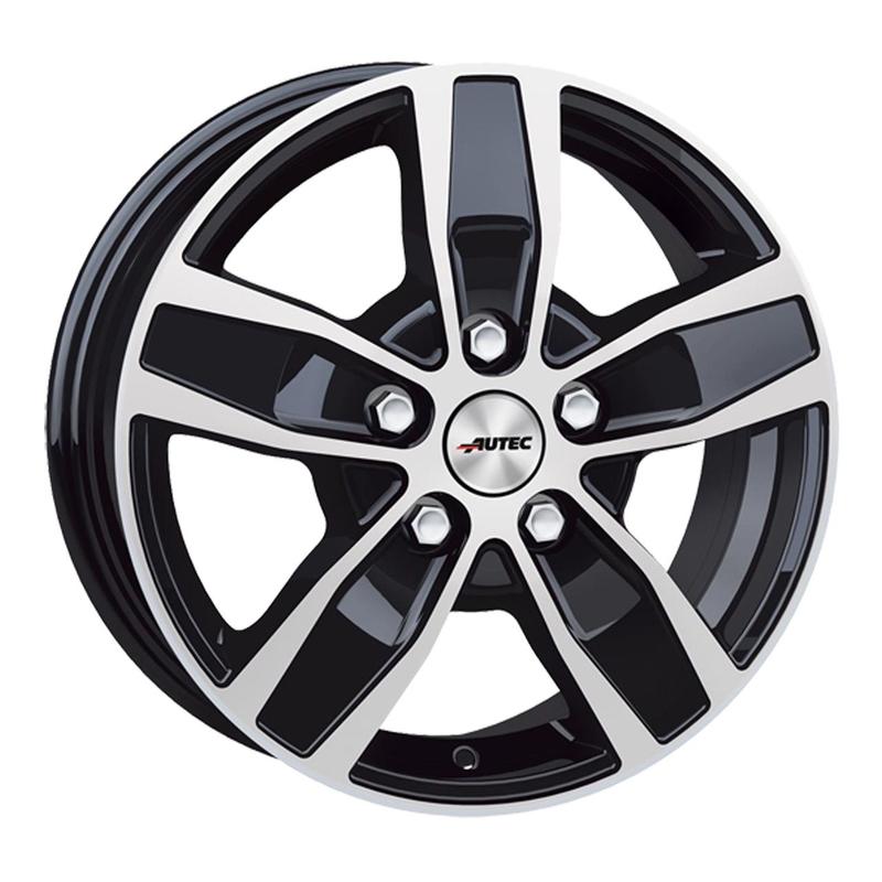 AUTEC TYP Q - QUANTRO 5L schwarz poliert 6.5Jx16 5x118 ET66