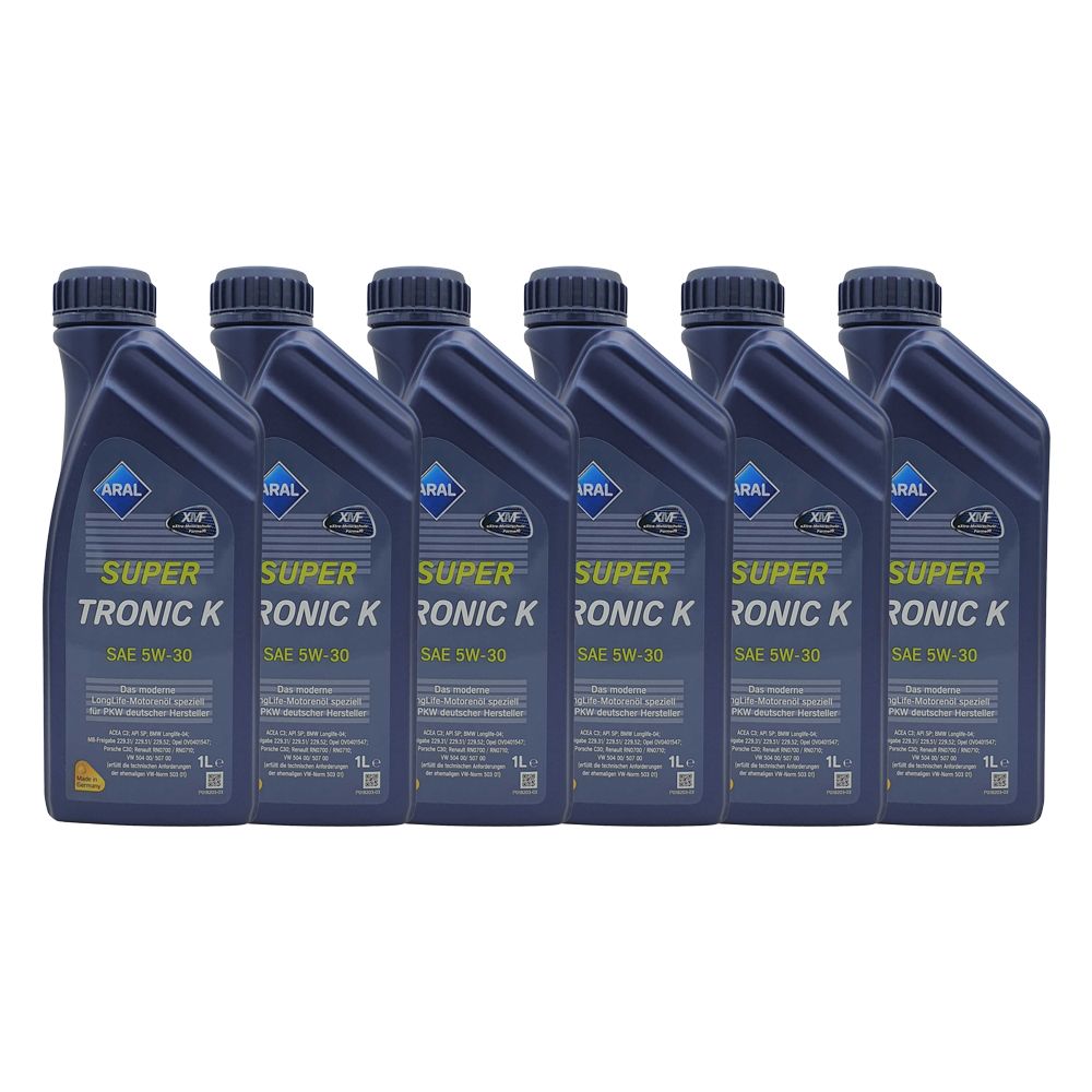 Aral SuperTronic K 5W-30 6x1 Liter