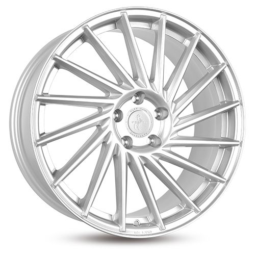 KESKIN WHEELS KT17 HURRICANE crystal silver 10.0Jx22 5x112 ET20
