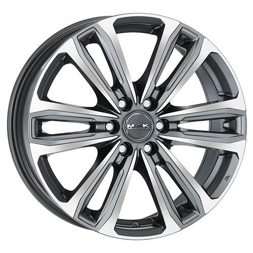 MAK SAFARI 6 gun metallic mirror 8.5Jx20 6x139.7 ET38